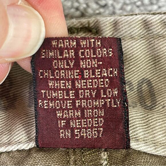 Abercrombie & Fitch Pants Men's 36X32* Tan Weathered Chino Straight Casual - Picture 10 of 15